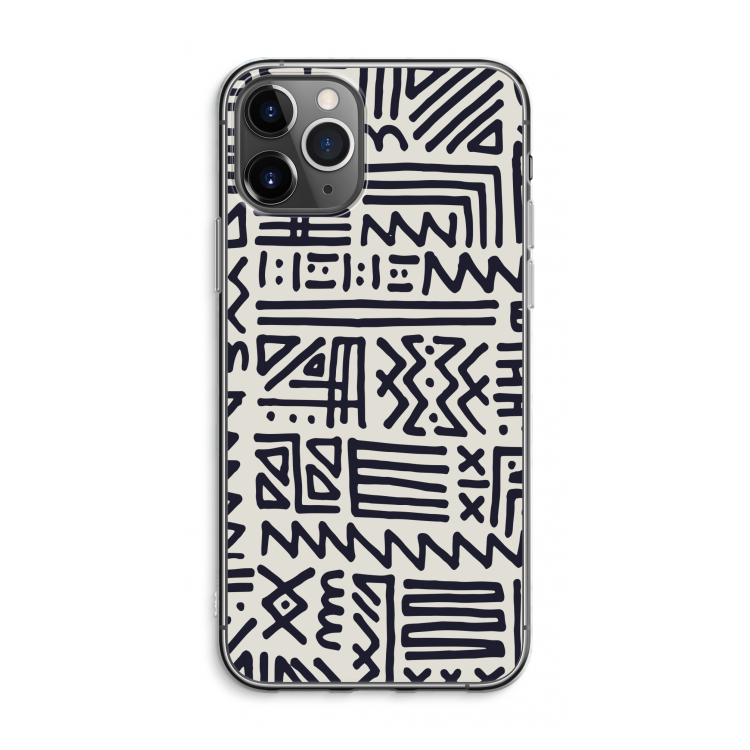 Marrakech print: iPhone 11 Pro Max Transparant Hoesje