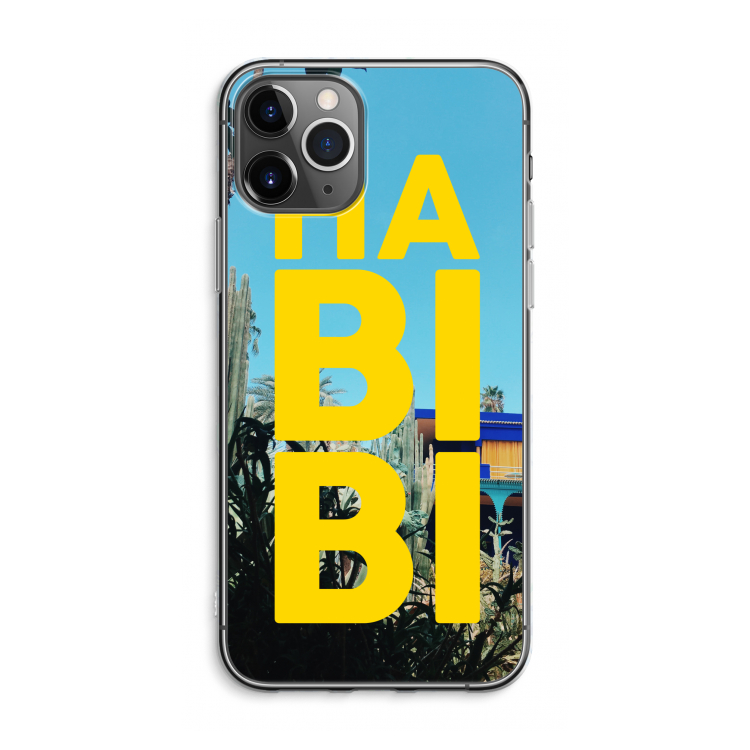 Habibi Majorelle : iPhone 11 Pro Max Transparant Hoesje