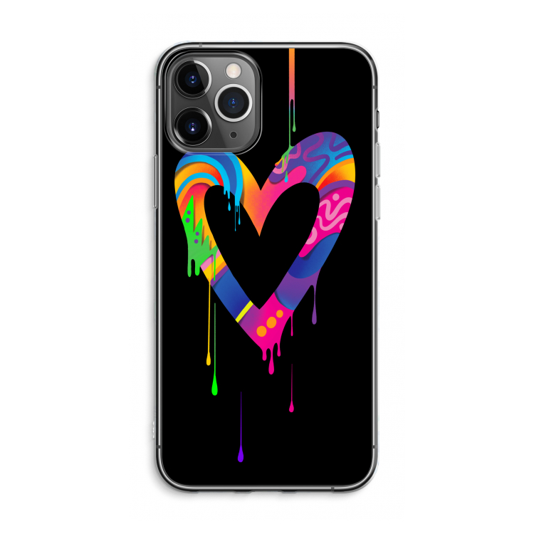 Melts My Heart: iPhone 11 Pro Max Transparant Hoesje