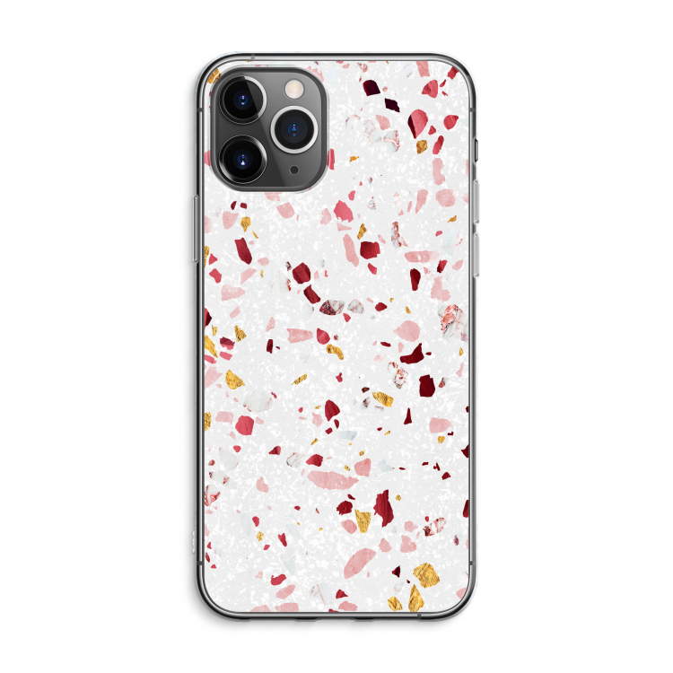 CaseCompany Terrazzo N°9: iPhone 11 Pro Max Transparant Hoesje