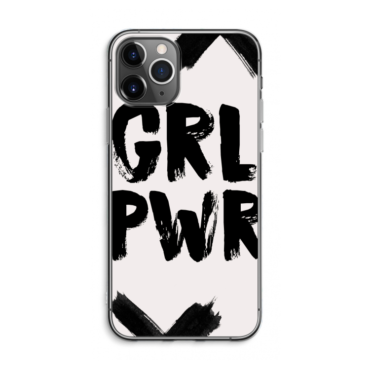 Girl Power #2: iPhone 11 Pro Max Transparant Hoesje