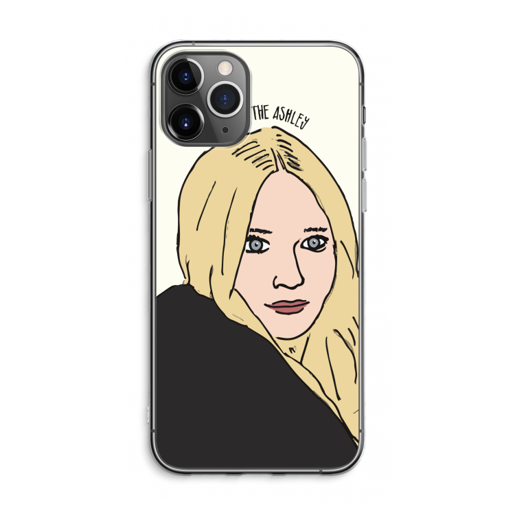 CaseCompany Ashley: iPhone 11 Pro Max Transparant Hoesje