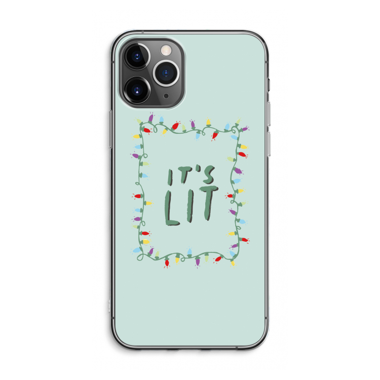 It's Lit: iPhone 11 Pro Max Transparant Hoesje