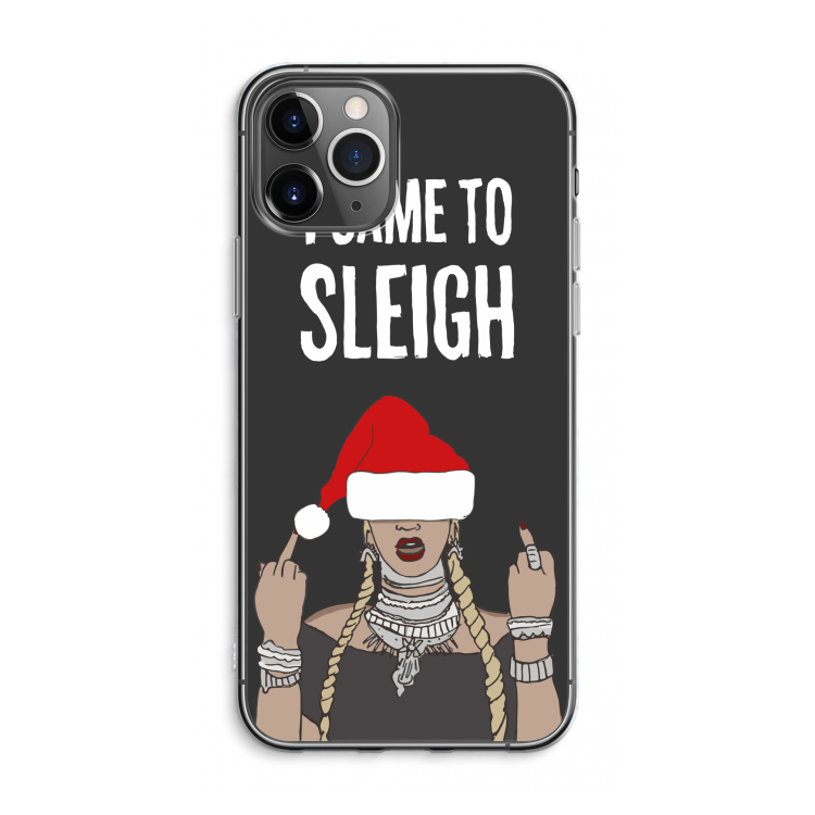 Came To Sleigh: iPhone 11 Pro Max Transparant Hoesje