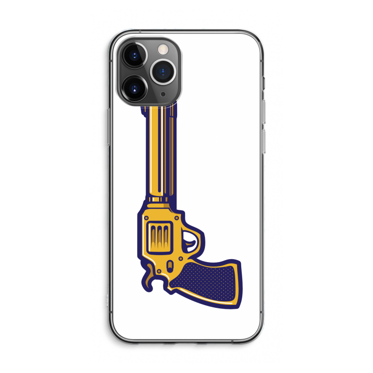 CaseCompany Pew Pew Pew: iPhone 11 Pro Max Transparant Hoesje