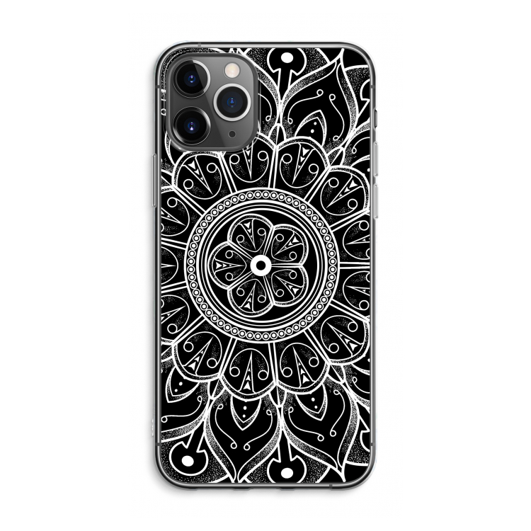 CaseCompany Roses Are Red: iPhone 11 Pro Max Transparant Hoesje