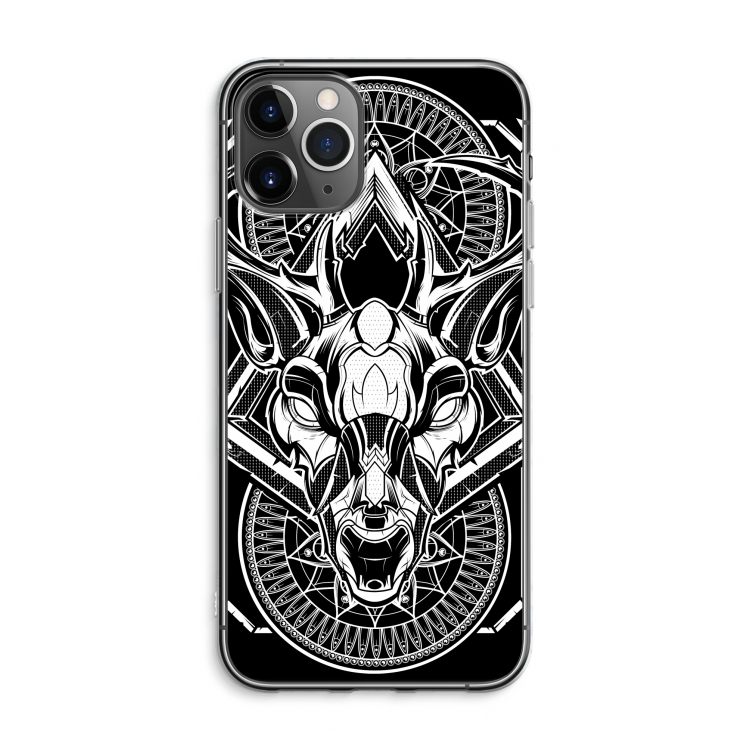 CaseCompany Oh Deer: iPhone 11 Pro Max Transparant Hoesje
