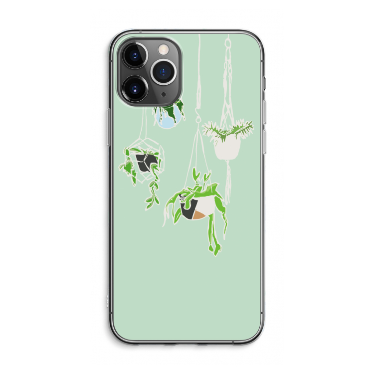 Hang In There: iPhone 11 Pro Max Transparant Hoesje