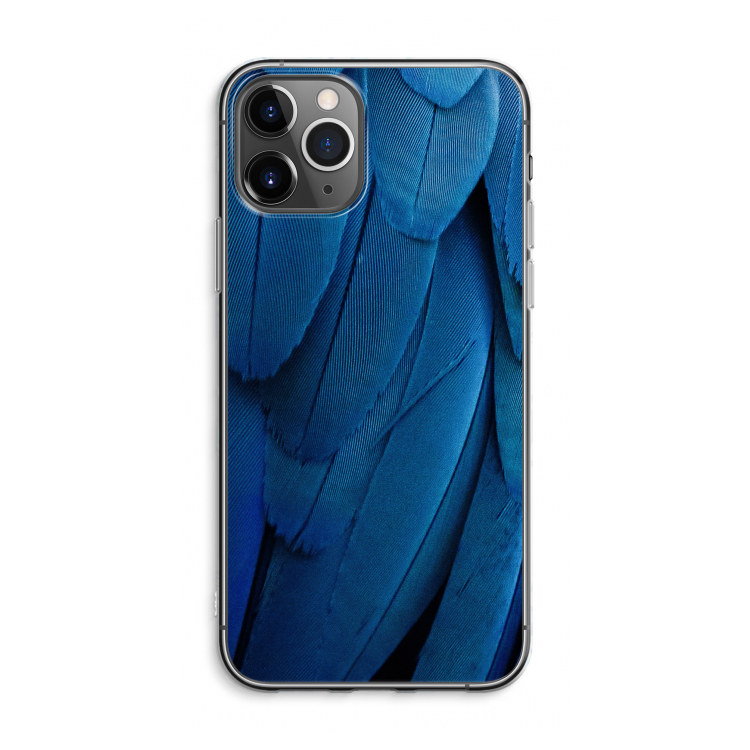 CaseCompany Pauw: iPhone 11 Pro Max Transparant Hoesje