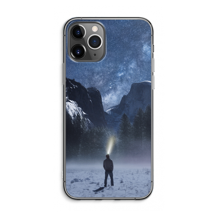 CaseCompany Wanderlust: iPhone 11 Pro Max Transparant Hoesje