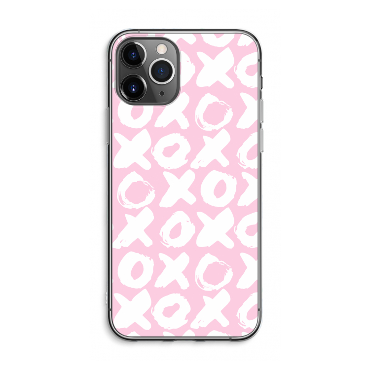 CaseCompany XOXO: iPhone 11 Pro Max Transparant Hoesje