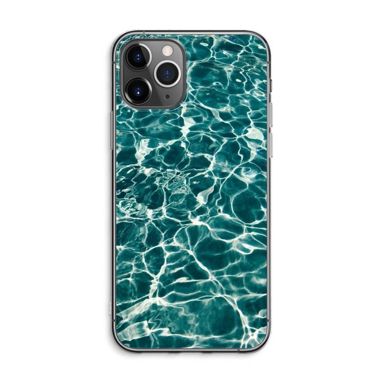 CaseCompany Weerkaatsing water: iPhone 11 Pro Max Transparant Hoesje