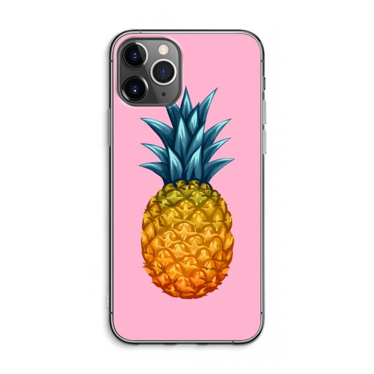 Grote ananas: iPhone 11 Pro Max Transparant Hoesje