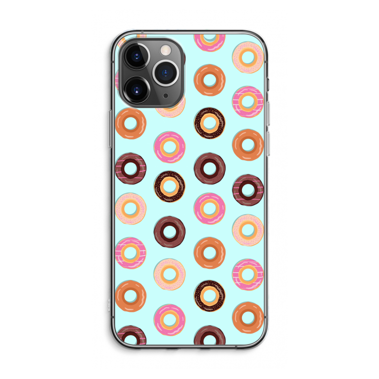 Donuts: iPhone 11 Pro Max Transparant Hoesje