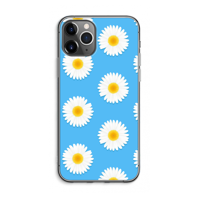 Margrietjes: iPhone 11 Pro Max Transparant Hoesje