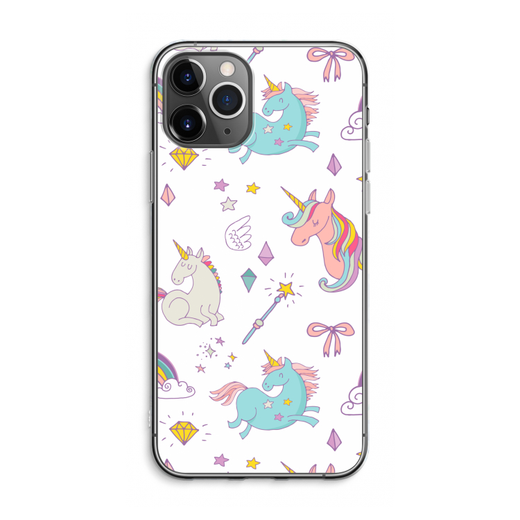 Fantasiewereld: iPhone 11 Pro Max Transparant Hoesje