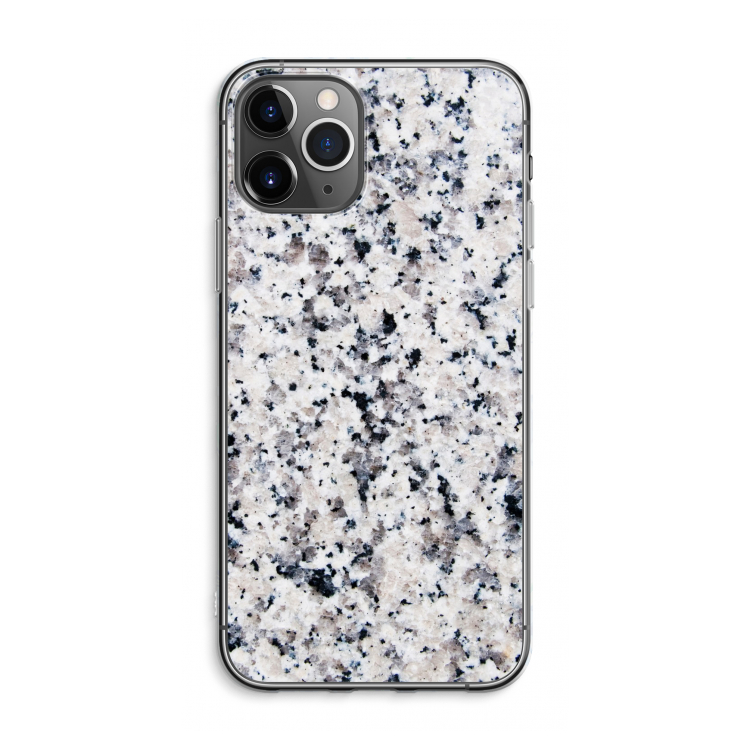 Gespikkelde marmer: iPhone 11 Pro Max Transparant Hoesje