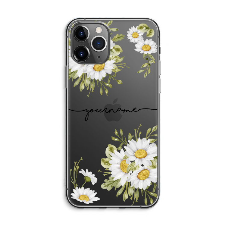 Daisies: iPhone 11 Pro Max Transparant Hoesje