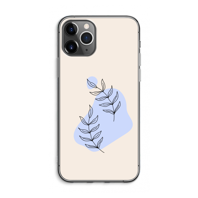 Leaf me if you can: iPhone 11 Pro Max Transparant Hoesje
