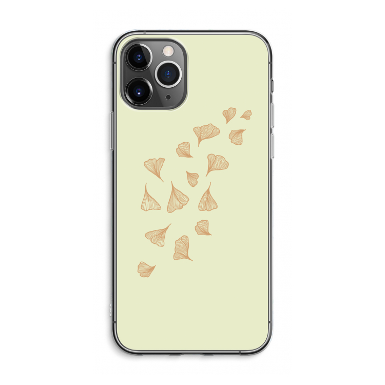 Falling Leaves: iPhone 11 Pro Max Transparant Hoesje