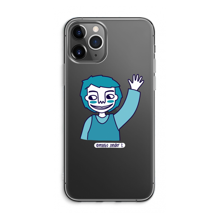 CaseCompany Zwaai: iPhone 11 Pro Max Transparant Hoesje