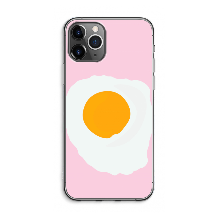 CaseCompany Sunny side up: iPhone 11 Pro Max Transparant Hoesje