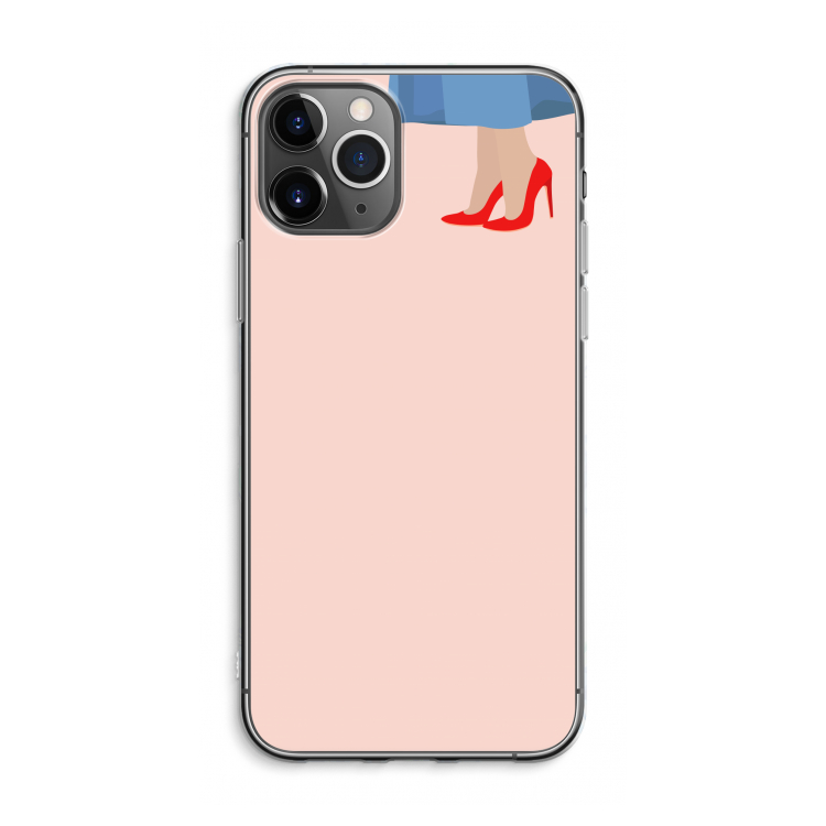 High heels: iPhone 11 Pro Max Transparant Hoesje
