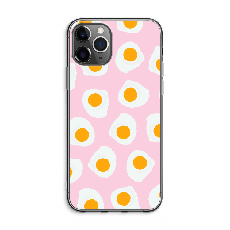 Dancing eggs: iPhone 11 Pro Max Transparant Hoesje