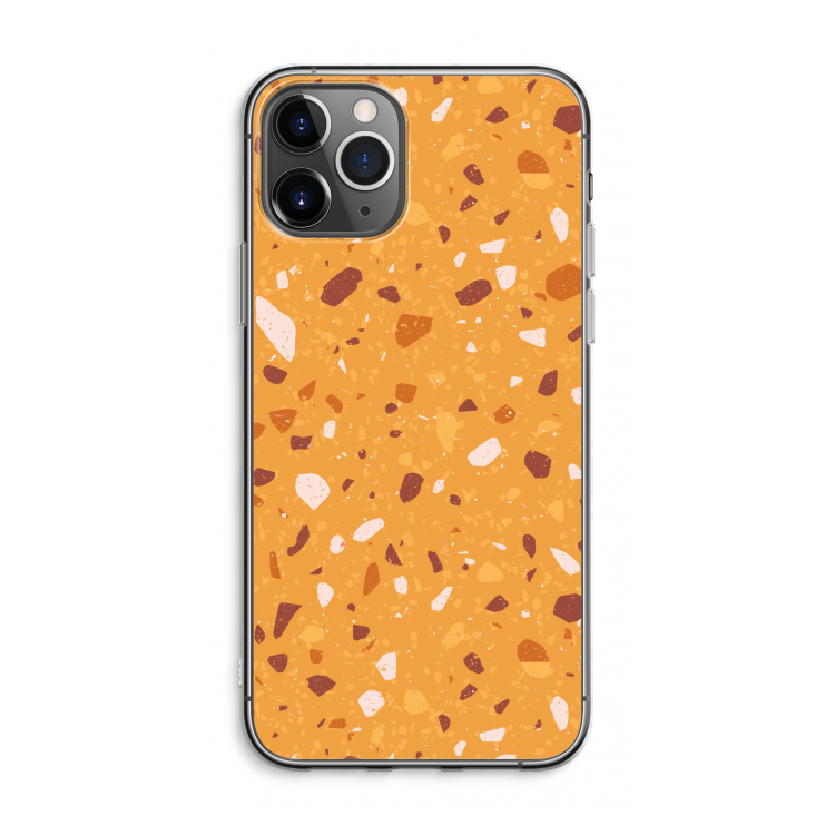 CaseCompany Terrazzo N°24: iPhone 11 Pro Max Transparant Hoesje