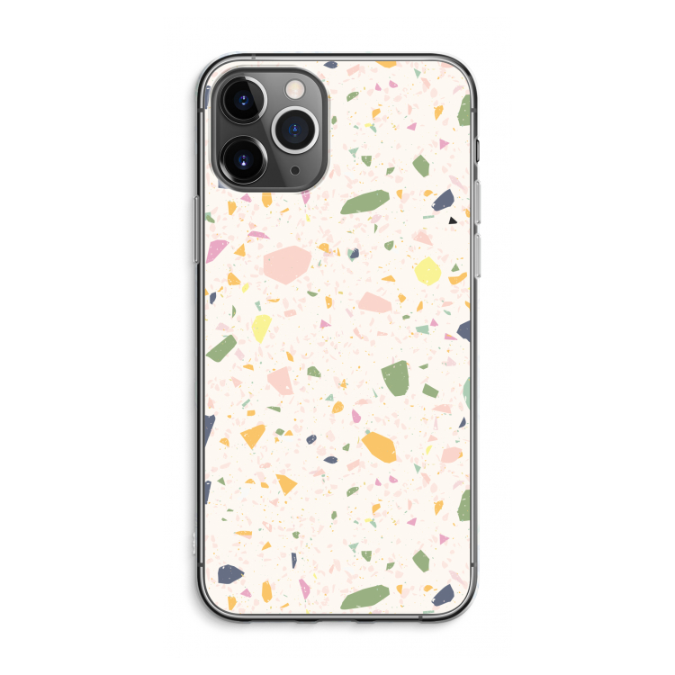 CaseCompany Terrazzo N°21: iPhone 11 Pro Max Transparant Hoesje