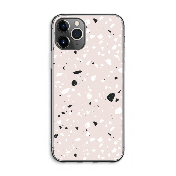 CaseCompany Terrazzo N°20: iPhone 11 Pro Max Transparant Hoesje