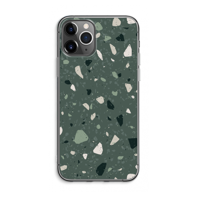 CaseCompany Terrazzo N°19: iPhone 11 Pro Max Transparant Hoesje