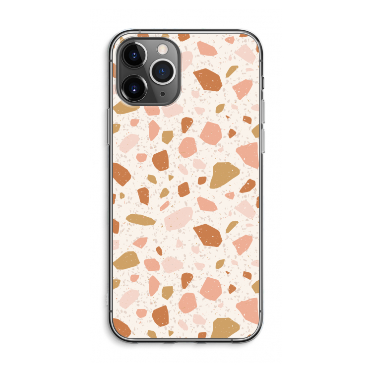 CaseCompany Terrazzo N°18: iPhone 11 Pro Max Transparant Hoesje