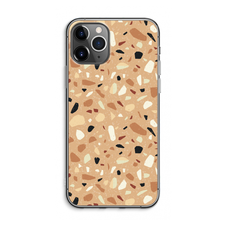 CaseCompany Terrazzo N°17: iPhone 11 Pro Max Transparant Hoesje
