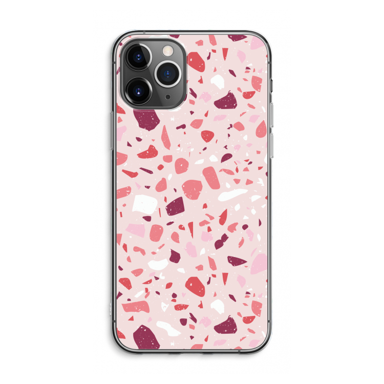 CaseCompany Terrazzo N°15: iPhone 11 Pro Max Transparant Hoesje