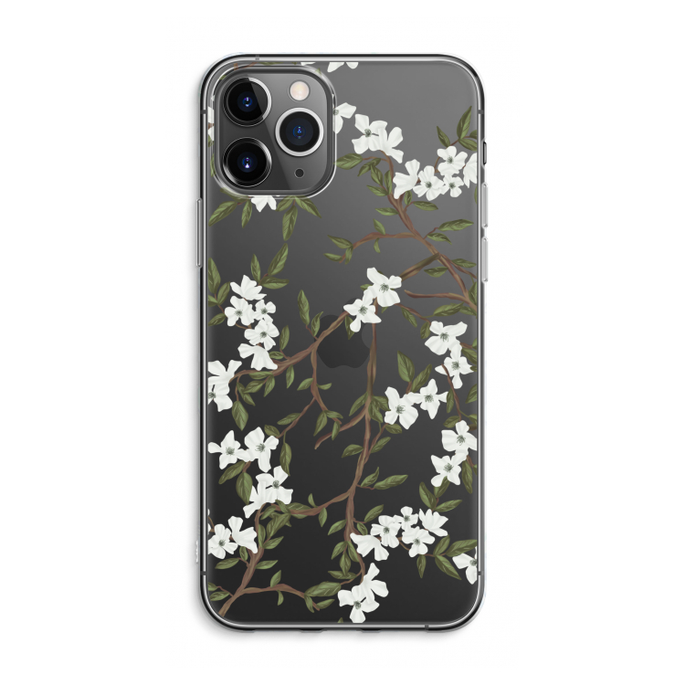 Blossoming spring: iPhone 11 Pro Max Transparant Hoesje