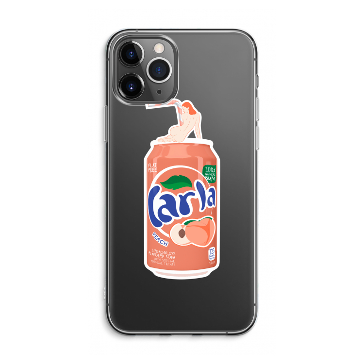 CaseCompany S(peach)less: iPhone 11 Pro Max Transparant Hoesje
