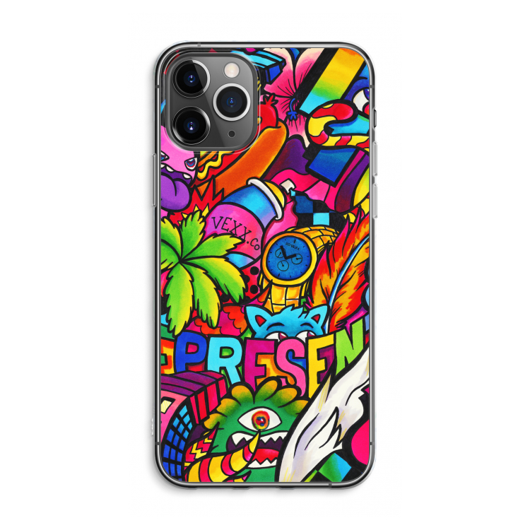 CaseCompany Represent: iPhone 11 Pro Max Transparant Hoesje