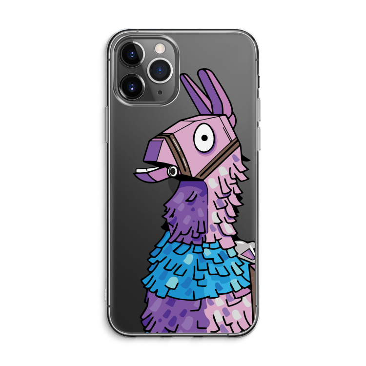 Lama: iPhone 11 Pro Max Transparant Hoesje