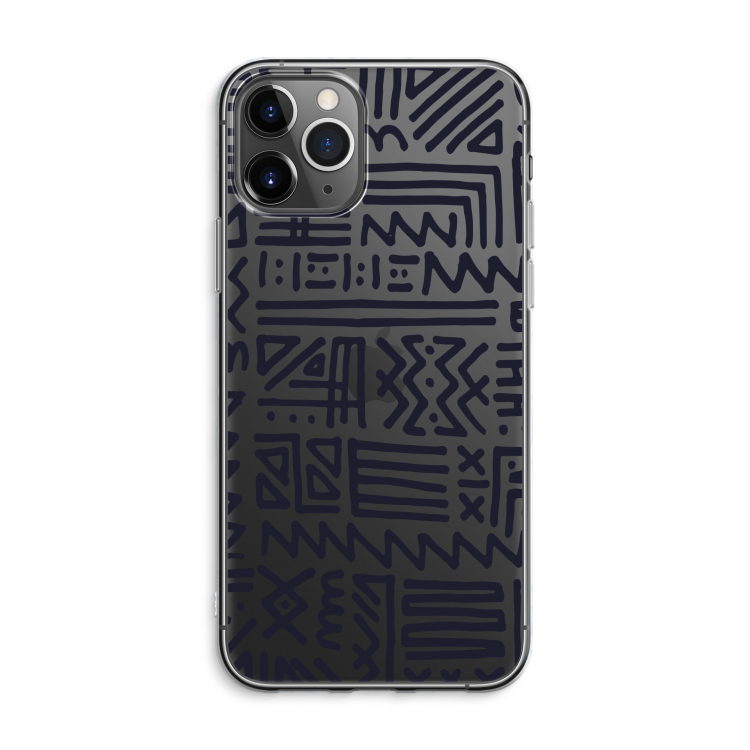 Marrakech print: iPhone 11 Pro Max Transparant Hoesje