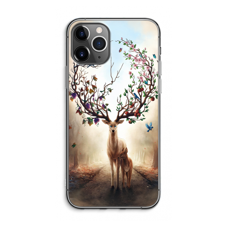 CaseCompany Seasons Change: iPhone 11 Pro Max Transparant Hoesje