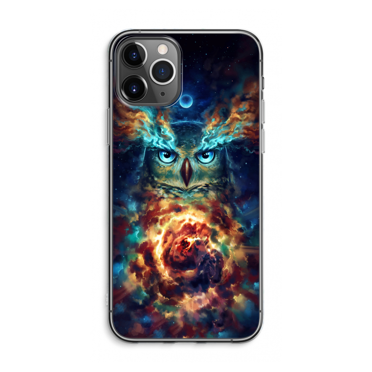 CaseCompany Aurowla: iPhone 11 Pro Max Transparant Hoesje