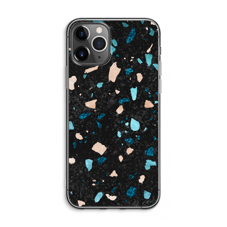 CaseCompany Terrazzo N°11: iPhone 11 Pro Max Transparant Hoesje
