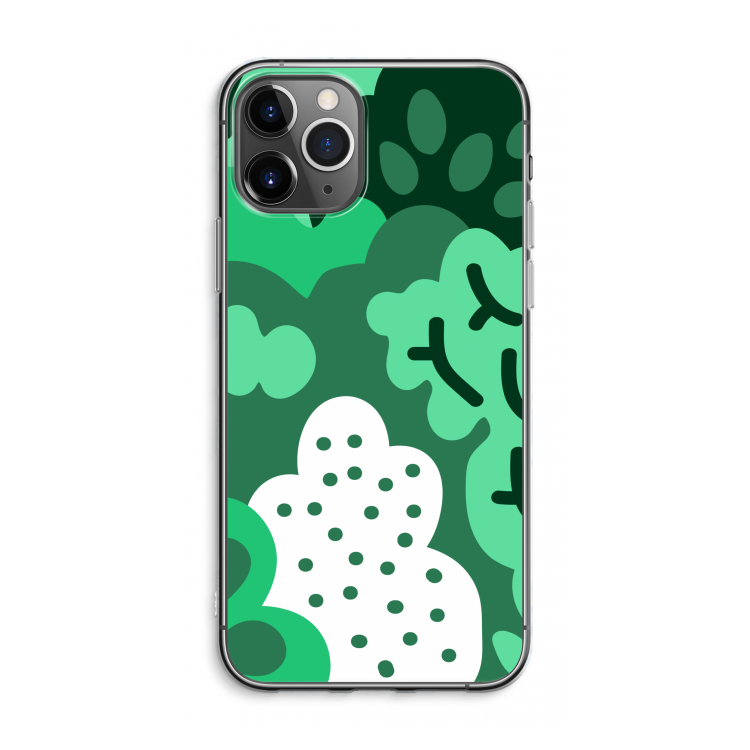 Bushes: iPhone 11 Pro Max Transparant Hoesje