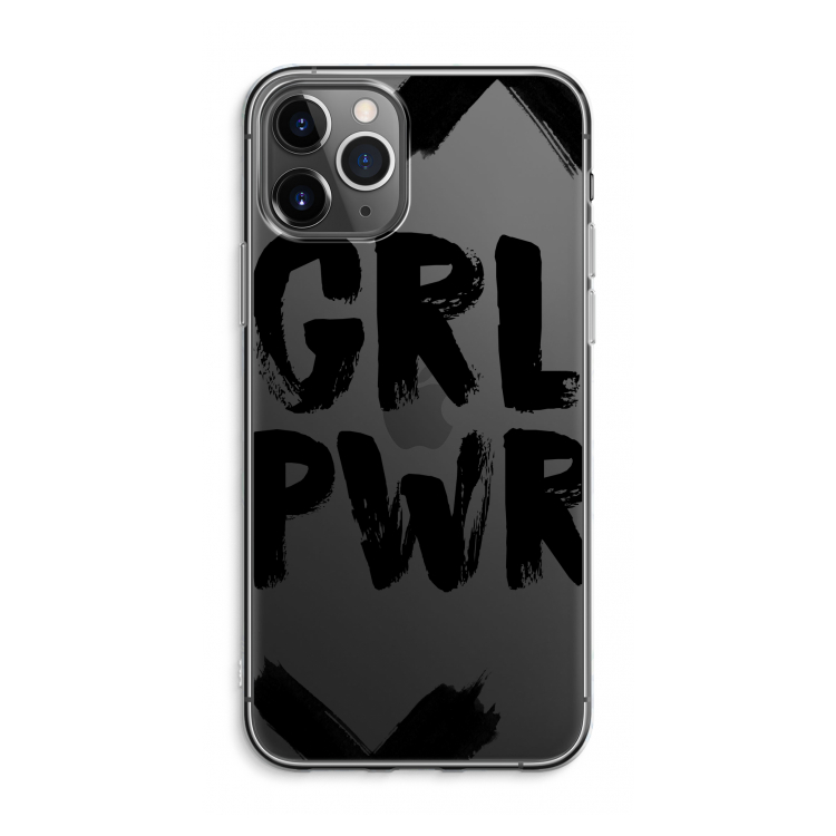 Girl Power #2: iPhone 11 Pro Max Transparant Hoesje