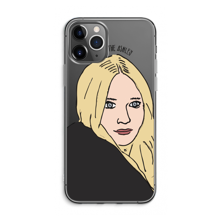 CaseCompany Ashley: iPhone 11 Pro Max Transparant Hoesje