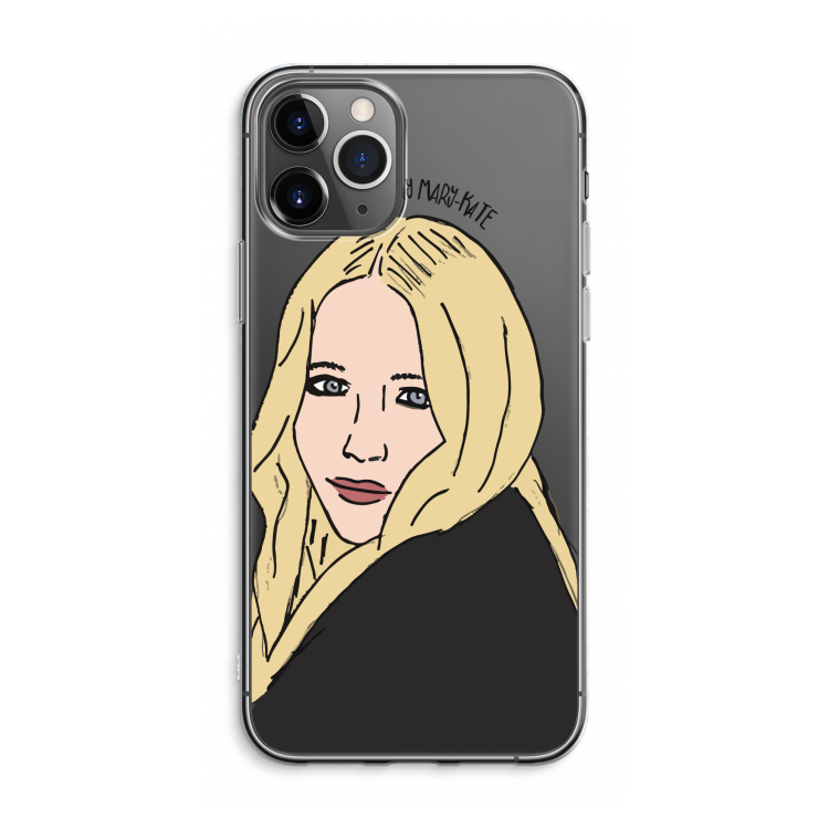 Mary Kate: iPhone 11 Pro Max Transparant Hoesje