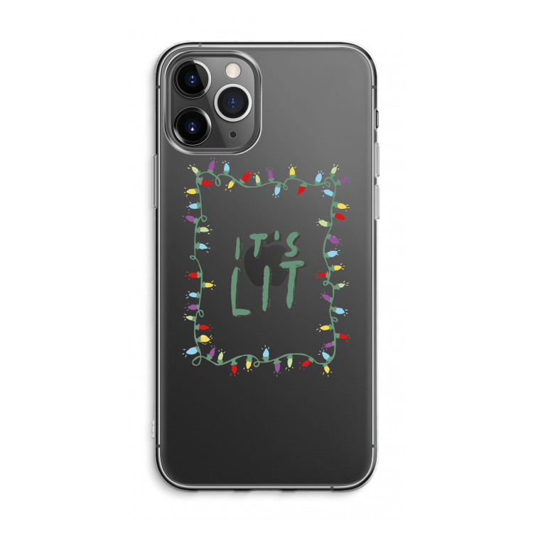 It's Lit: iPhone 11 Pro Max Transparant Hoesje