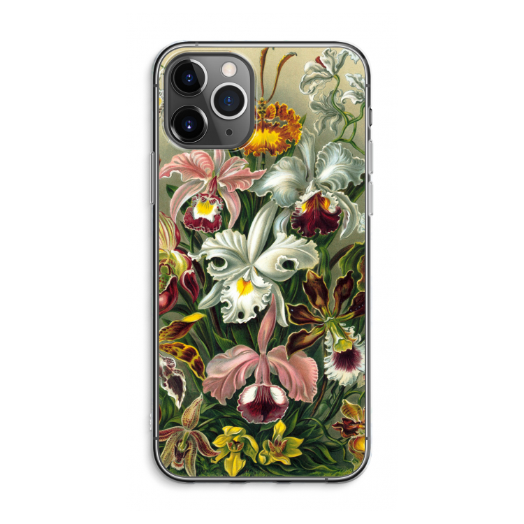 Haeckel Orchidae: iPhone 11 Pro Max Transparant Hoesje