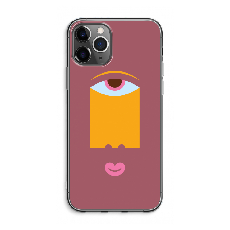 Mono V: iPhone 11 Pro Max Transparant Hoesje